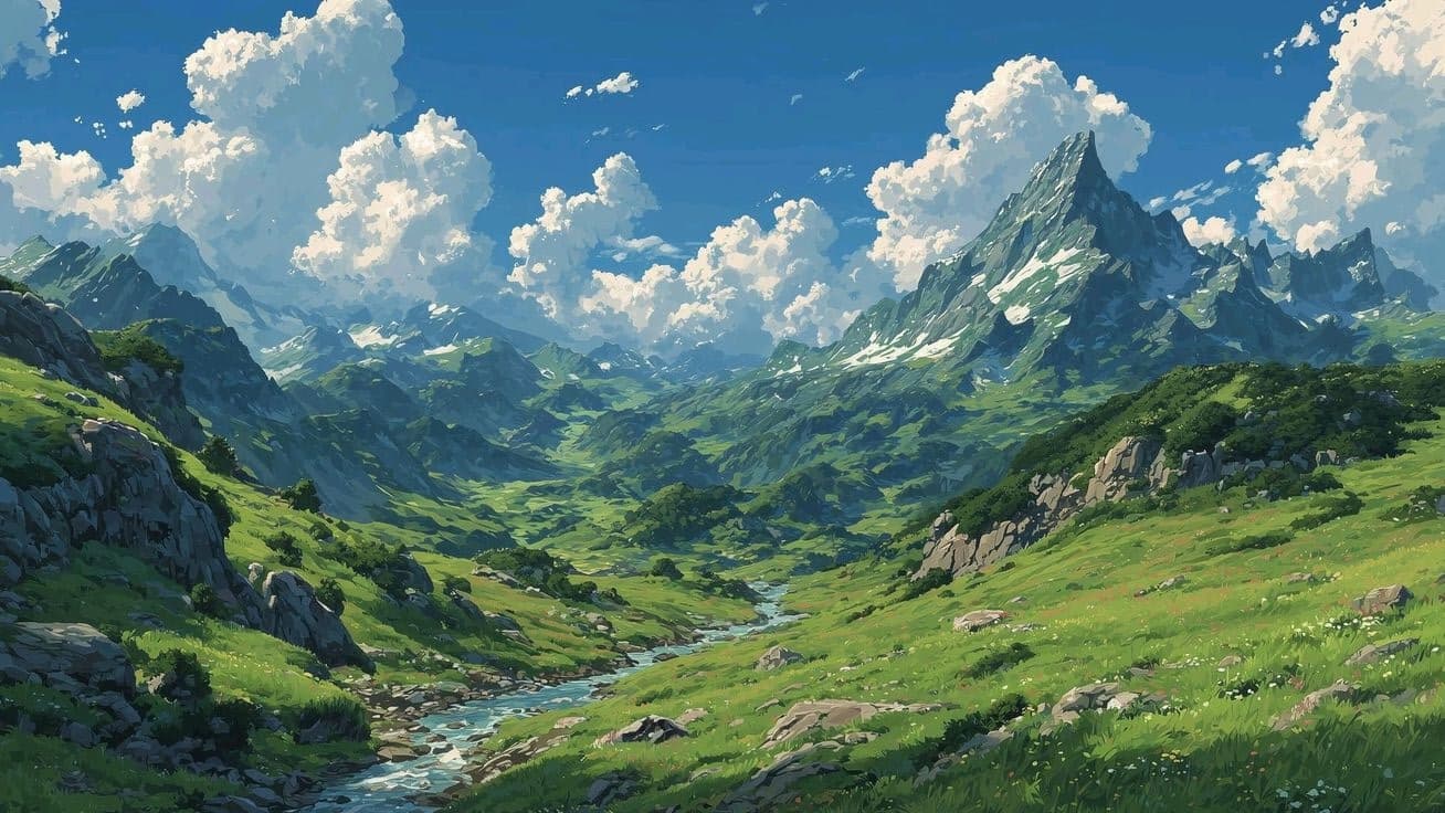 Mountain valley